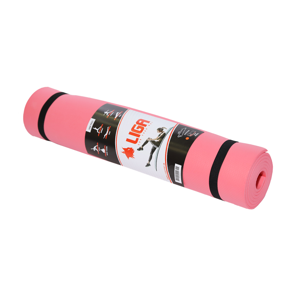 Στρώμα γυμναστικής EVA (EVA mat) 173εκ.*61εκ.*0,6εκ (ροζ) LIGASPORT*