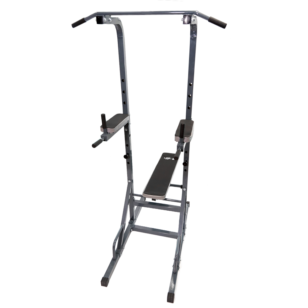 CHINUP BAR,DIP BAR,WITH BENCH MACHINE(ΜΟΝΟΖΥΓΟ-ΔΙΖΥΓΟ-ΠΑΓKΟΣ)LIGASPORT