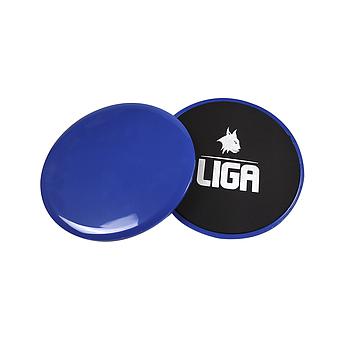 ΔΙΣΚΟΙ ΟΛΙΣΘΗΣΗΣ set (x2) (μπλέ) LIGASPORT*