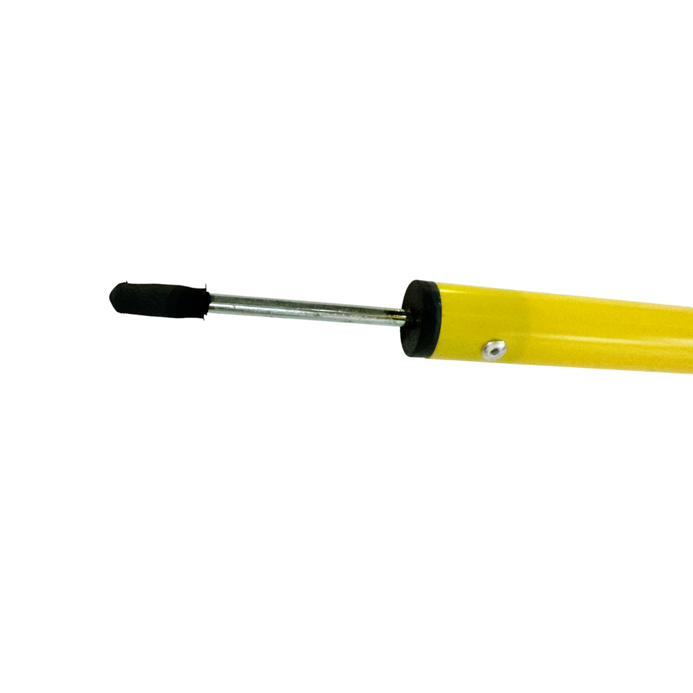 SLALOM POLE 1,60m - FLEXIBLE WITH SPIKES 30mm (YELLOW) LIGASPORT