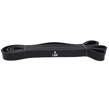 Λάστιχο αντίστασης (heavy duty latex band) (χρώμα μαύρο) 208εκ.*4,5εκ.*1,9εκ LIGASPORT*