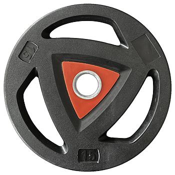 RUBBER WEIGHT LIFTING PLATE 15kg (Φ50) LIGASPORT