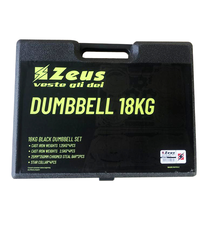DUMBBELL SET 18 KG