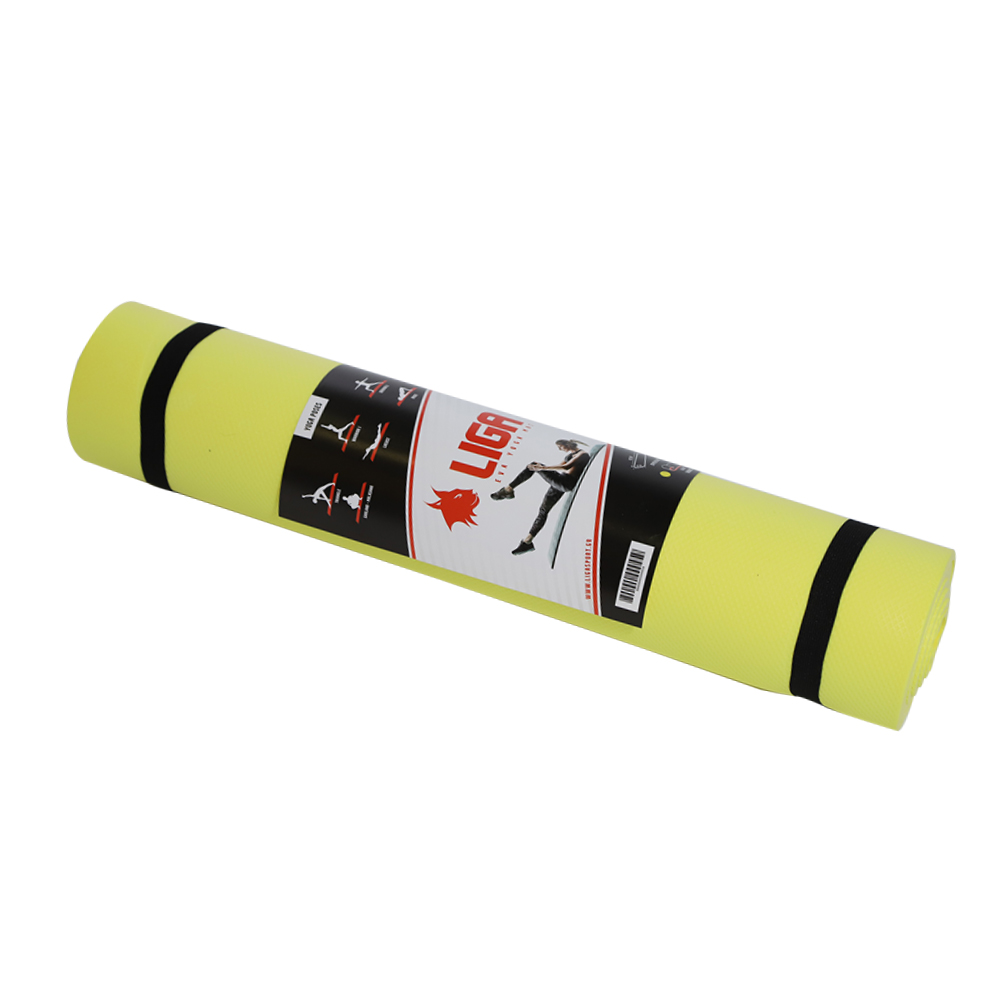 Στρώμα γυμναστικής EVA (EVA mat) 173εκ.*61εκ.*0,4εκ (κιτρινο) LIGASPORT*