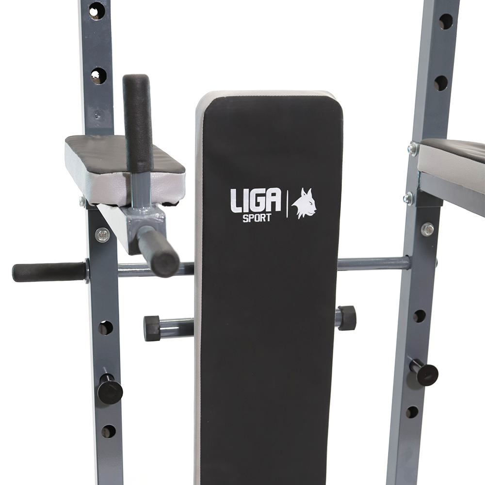CHINUP BAR,DIP BAR,WITH BENCH MACHINE(ΜΟΝΟΖΥΓΟ-ΔΙΖΥΓΟ-ΠΑΓKΟΣ)LIGASPORT