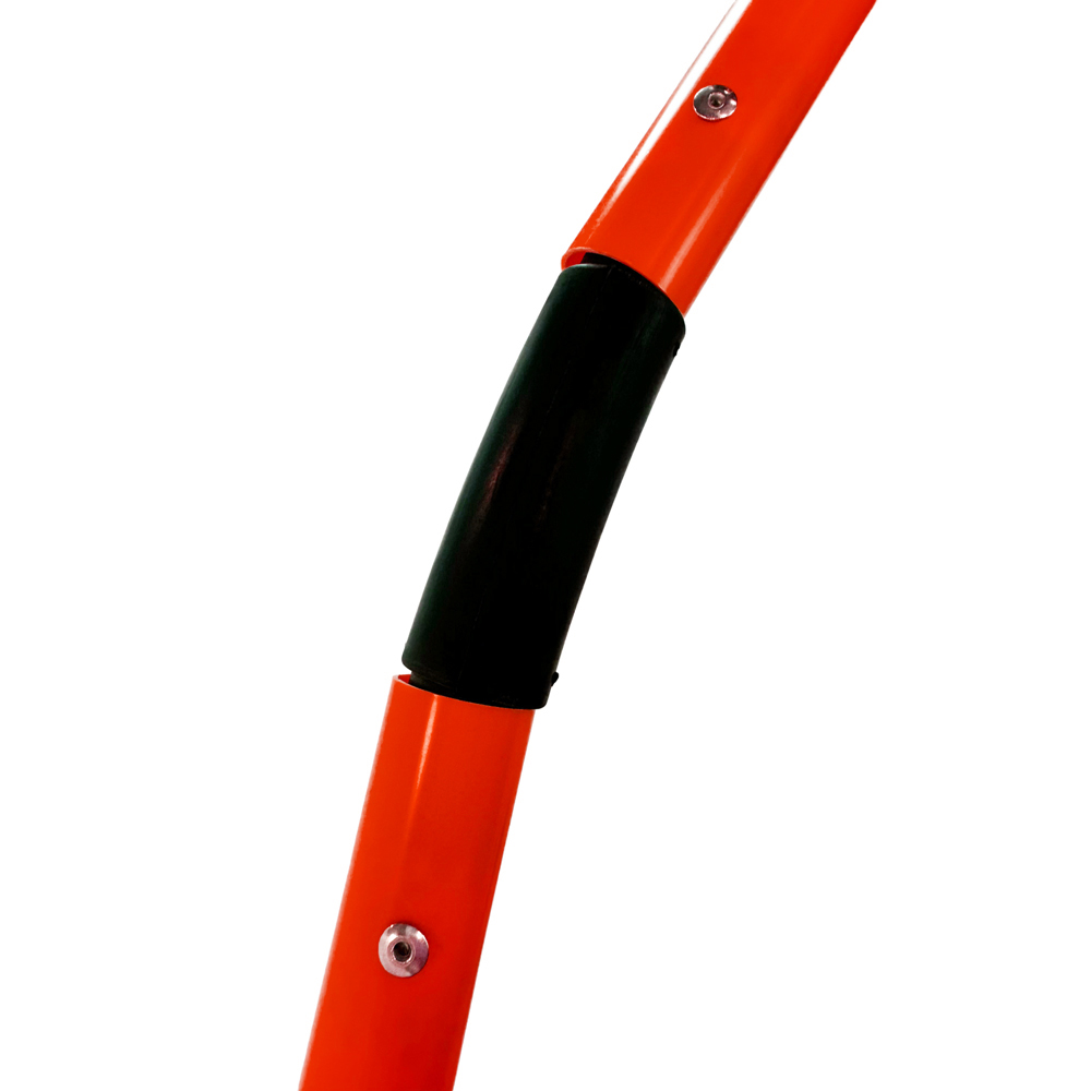 SLALOM POLE 1,60m - FLEXIBLE WITH SPIKES 30mm (RED) LIGASPORT