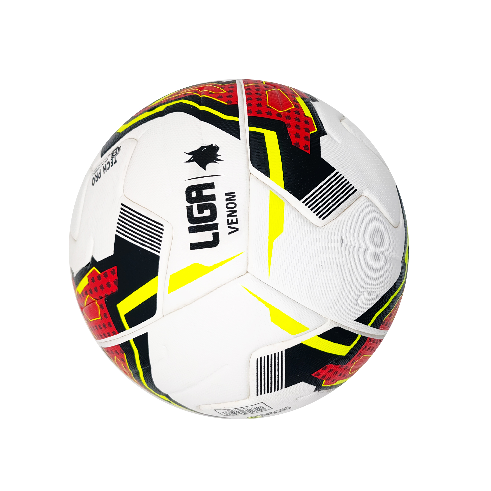 SOCCER BALL VENOM  (Red/Yellow Fluo) LIGASPORT^