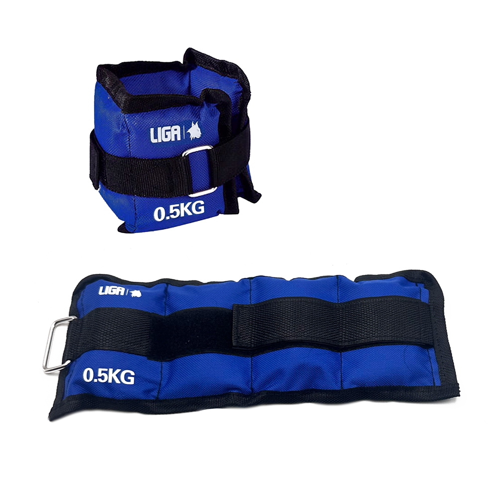 Ankle weight set 1kg LIGASPORT