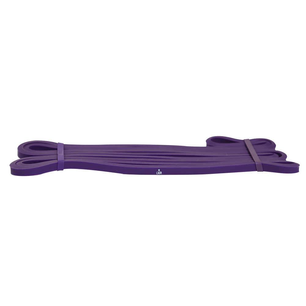 Λάστιχο αντίστασης (heavy duty latex band)(χρώμα μωβ) 208εκ.*4,5εκ.*0,64εκ LIGASPORT*