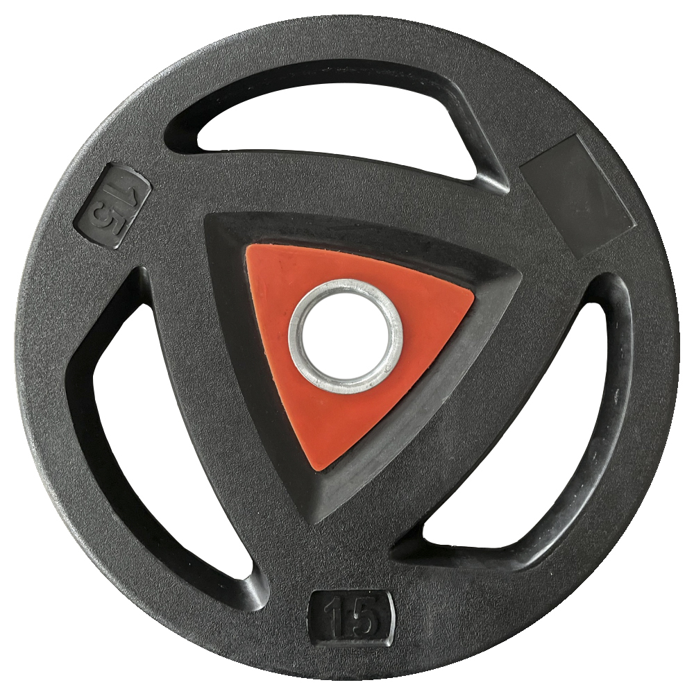 RUBBER WEIGHT LIFTING PLATE 15kg (Φ50) LIGASPORT