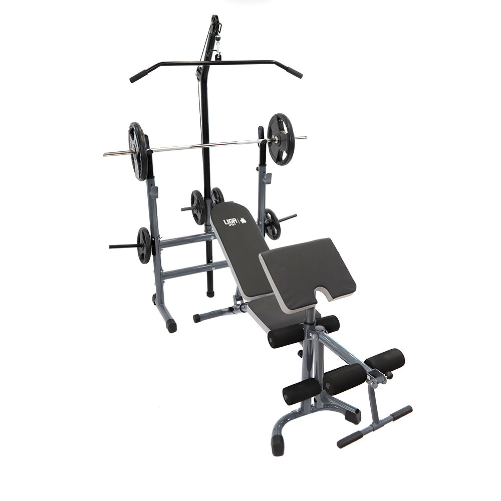 ROUND PIPE ADJUSTABLE HEAVY BENCH LIGASPORT