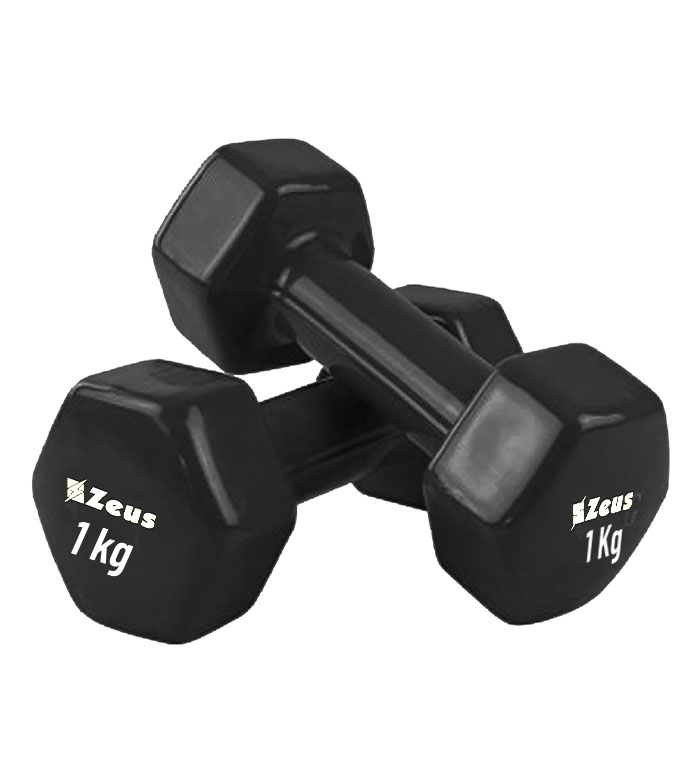 VINYL DUMBBELL 1KG x 2