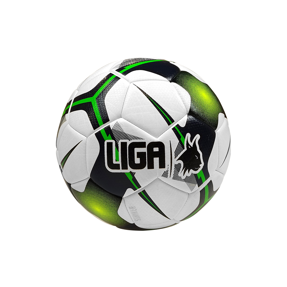 SOCCER BALL HERO (Black/Silver/Green) LIGASPORT^
