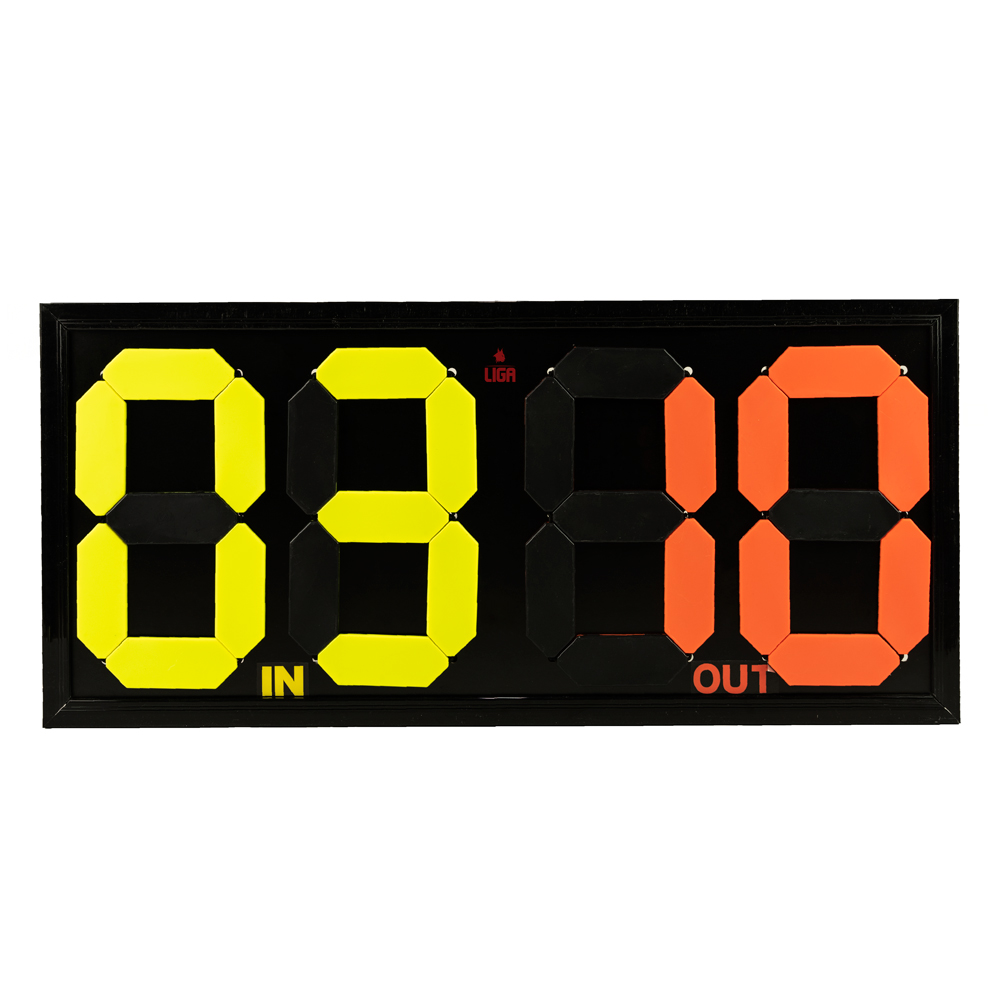 ΠΙΝΑΚΑΣ ΑΛΛΑΓΩΝ ΧΕΙΡΟΣ (SUBSTITUTION BOARD) LIGASPORT