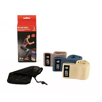 ΣΕΤ 3 ΛΑΣΤΙΧΑ ΑΝΤΙΣΤΑΣΗΣ ΜΗΡΩΝ (Μεγέθη S/M/L) LIGASPORT*