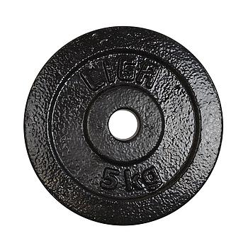 CAST IRON DISCS 5kg (Φ28) LIGASPORT