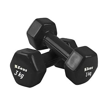 VINYL DUMBBELL 3KG x 2
