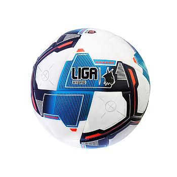 SOCCER BALL HYBRID (Cyan/Black/White) LIGASPORT^