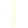 SLALOM POLE 1,60m - FLEXIBLE WITH SPIKES 30mm (YELLOW) LIGASPORT